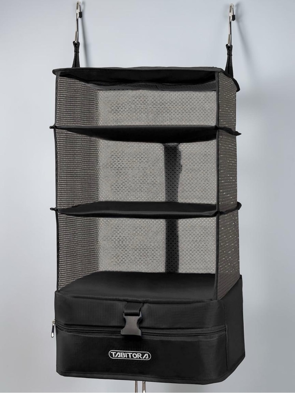 New With Tags TABITORA Portable Hanging Travel Shelves Bag Packing Organizer